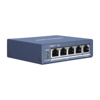 Hub-switch Half PoE Gigabit unmanaged HIKVISION DS-3E0505P-E/M