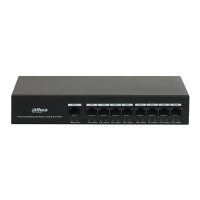 Hub-switch PoE Layer-2 unmanaged 8 port + 1 uplink DAHUA DH-PFS3009-8ET-65